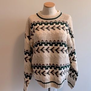 Vintage grandpa sweater. Size Large